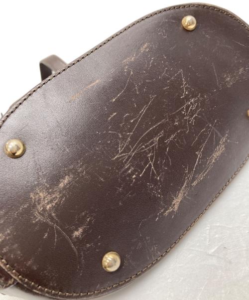 CELINE（セリーヌ）CELINE (セリーヌ) マカダムトートバッグ サルキー ブラウンの古着・服飾アイテム