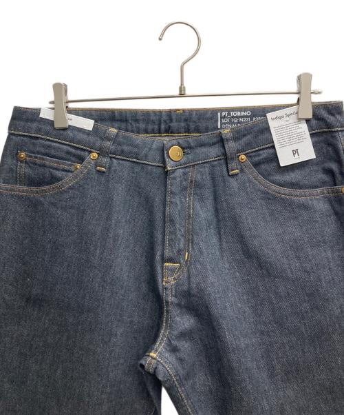 TOMORROW LAND（トゥモローランド）TOMORROW LAND (トゥモローランド) PT TORINO (ピーティートリノ) デニムパンツ ブラック サイズ:34 未使用品の古着・服飾アイテム