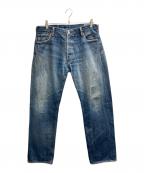 YAMANEヤマネ）の古着「デニムパンツ」｜インディゴ