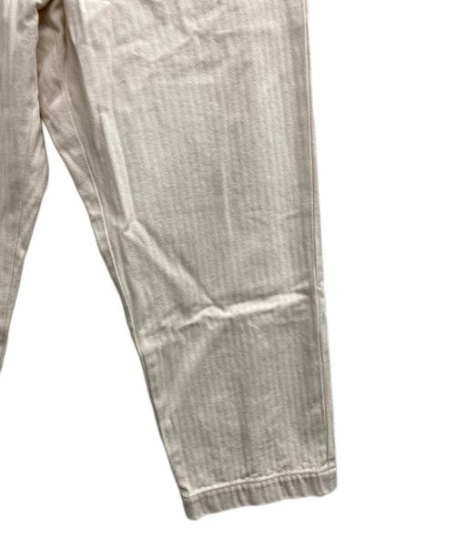 NIGEL CABOURN（ナイジェルケーボン）NIGEL CABOURN (ナイジェルケーボン) ヘリンボーンパンツ アイボリー サイズ:10の古着・服飾アイテム