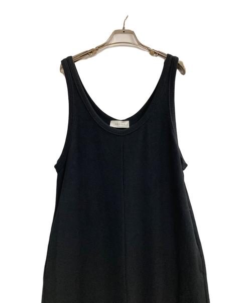 Adam et Rope（アダム エ ロペ）Adam et Rope (アダム エ ロペ) 25SS Wフェイスジャージーセットロンパース ブラック サイズ:38の古着・服飾アイテム
