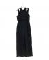 Adam et Rope (アダム エ ロペ) 25SS Wフェイスジャージーセットロンパース ブラック サイズ:38：9000円