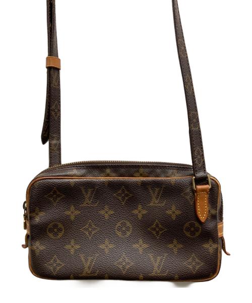 LOUIS VUITTON（ルイ ヴィトン）LOUIS VUITTON (ルイ ヴィトン) ショルダーポーチ ブラウンの古着・服飾アイテム