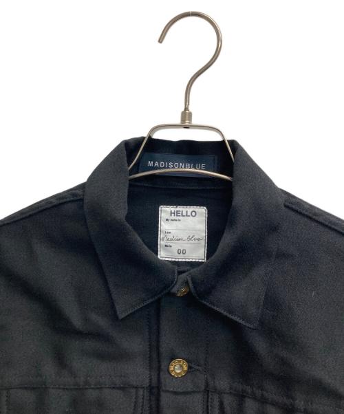 MADISON BLUE（マディソンブルー）MADISON BLUE (マディソンブルー) ウールジャケット ブラック サイズ:XSの古着・服飾アイテム