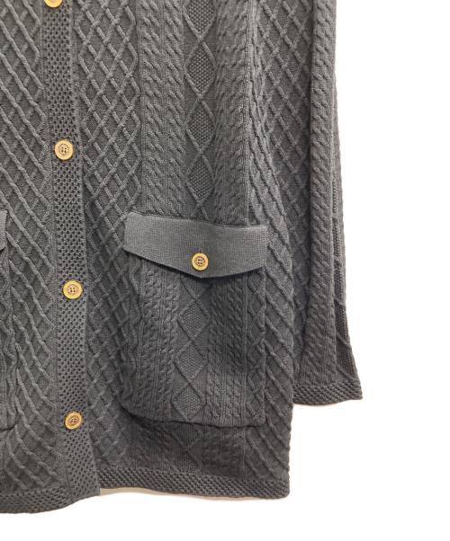 Sov.（ソブ）Sov. (ソブ) ニットジャケット ブラック サイズ:36の古着・服飾アイテム