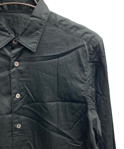 SHINYA（シンヤ）SHINYA (シンヤ) フルコットンシャツ ブラック サイズ:3の古着・服飾アイテム
