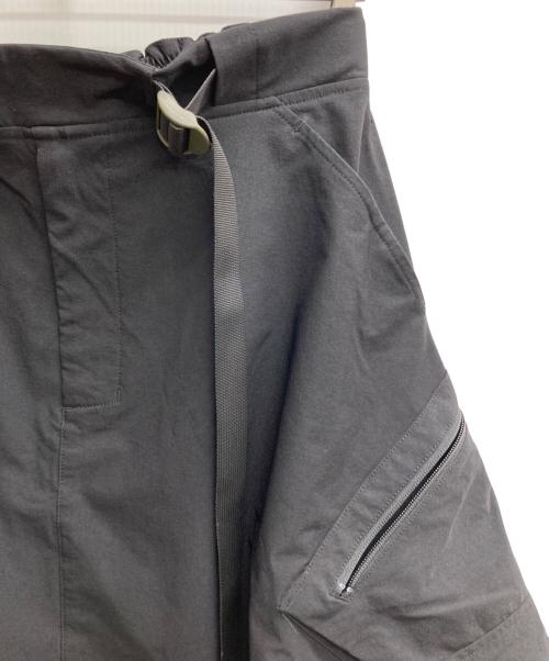 NOSUCISM（ノスシズム）NOSUCISM (ノスシズム) ナイロンサルエルパンツ ブラック サイズ:Mの古着・服飾アイテム