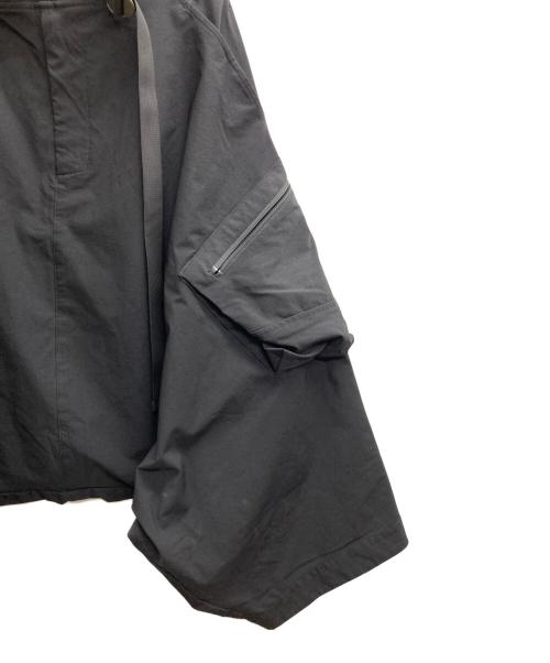 NOSUCISM（ノスシズム）NOSUCISM (ノスシズム) ナイロンサルエルパンツ ブラック サイズ:Mの古着・服飾アイテム