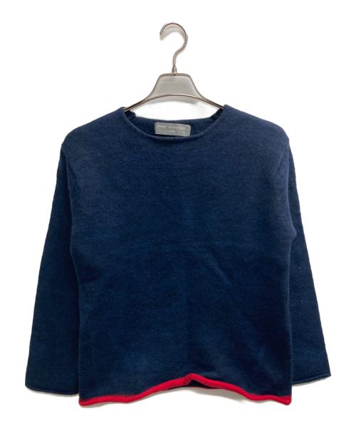 COMME des GARCONS HOMME（コムデギャルソン オム）COMME des GARCONS HOMME (コムデギャルソン オム) ウールニット ネイビー サイズ:記載なしの古着・服飾アイテム