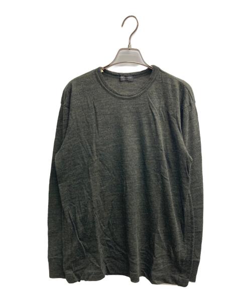 COMME des GARCONS HOMME PLUS（コムデギャルソンオムプリュス）COMME des GARCONS HOMME PLUS (コムデギャルソンオムプリュス) ニット グリーン サイズ:表記無し（実寸サイズをご参照下さい）の古着・服飾アイテム