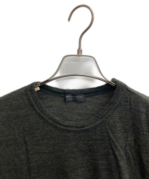 COMME des GARCONS HOMME PLUS（コムデギャルソンオムプリュス）COMME des GARCONS HOMME PLUS (コムデギャルソンオムプリュス) ニット グリーン サイズ:表記無し（実寸サイズをご参照下さい）の古着・服飾アイテム