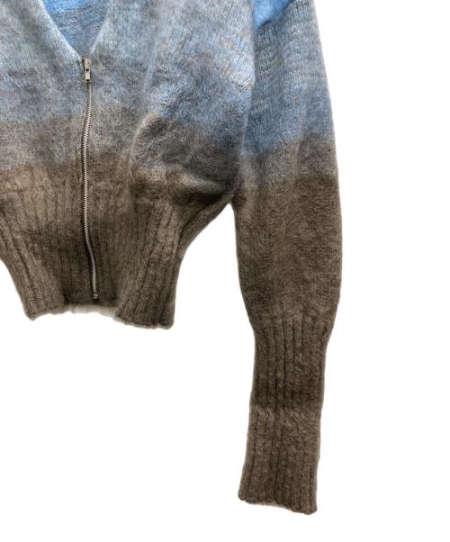 TELOPLAN（テーロプラン）TELOPLAN (テーロプラン) Atitaya Colour Gradient Knit（アティタヤカラーグラディエントニット） スカイブルー サイズ:Fの古着・服飾アイテム