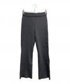 MUSE de Deuxieme Classeミューズ ドゥーズィエム クラス）の古着「Diner B(AW) RIB パンツ」｜グレー