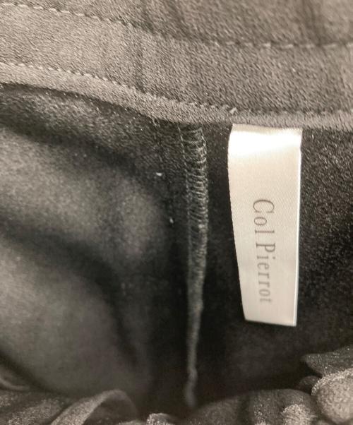 Col Pierrot（コルピエロ）Col Pierrot (コルピエロ) スソリブパンツ ブラック サイズ:36の古着・服飾アイテム