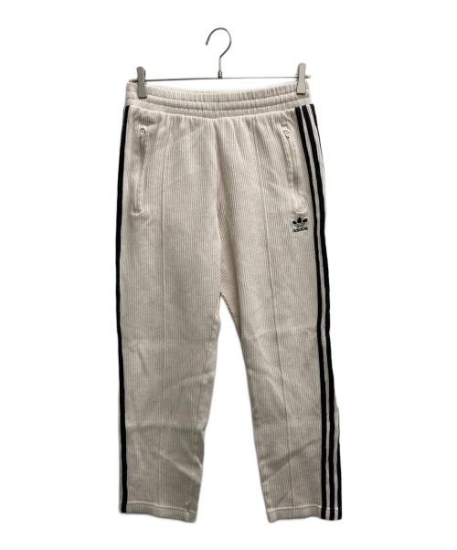 adidas（アディダス）adidas (アディダス) クラシックス ワッフル ベッケンバウアー トラックパンツ アイボリー サイズ:Lの古着・服飾アイテム