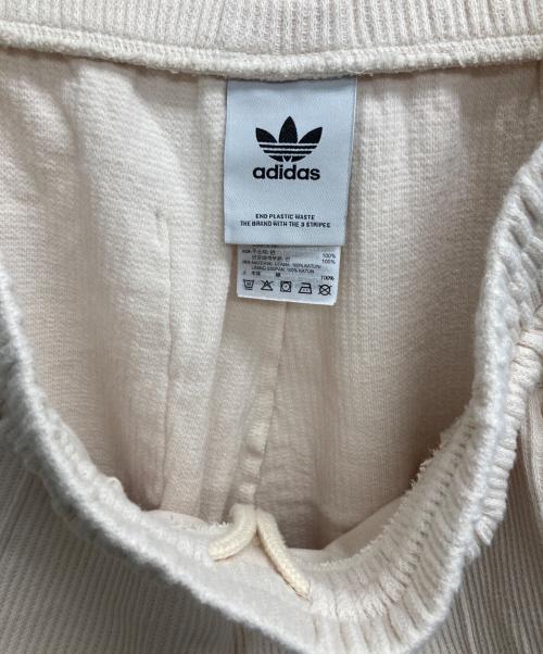 adidas（アディダス）adidas (アディダス) クラシックス ワッフル ベッケンバウアー トラックパンツ アイボリー サイズ:Lの古着・服飾アイテム