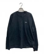sacaiサカイ）の古着「MADSAKI L/S T-Shirt」｜ブラック