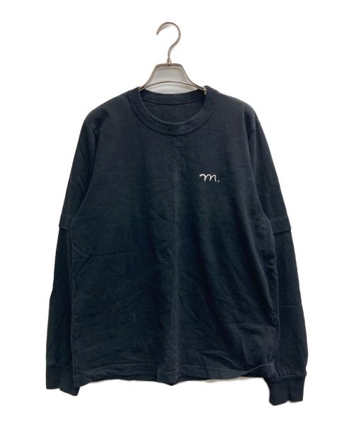 sacai（サカイ）sacai (サカイ) MADSAKI L/S T-Shirt ブラック サイズ:表記無し（実寸サイズをご確認ください）の古着・服飾アイテム