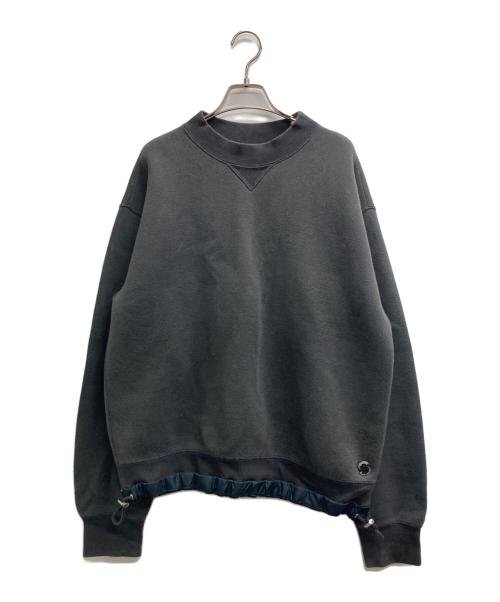 sacai（サカイ）sacai (サカイ) Studs Sponge Sweat Pullover グレー サイズ:2の古着・服飾アイテム