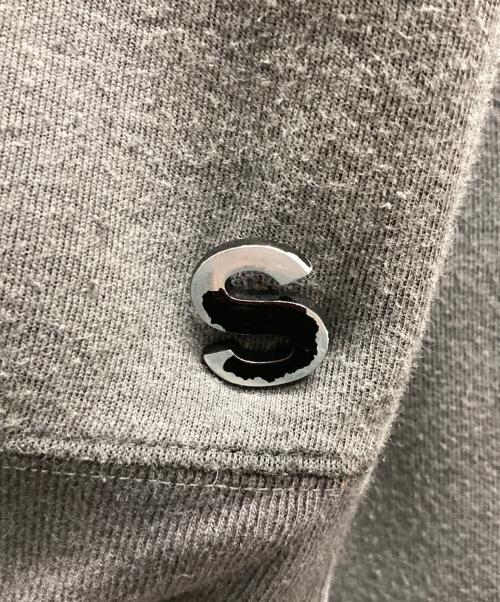 sacai（サカイ）sacai (サカイ) Studs Sponge Sweat Pullover グレー サイズ:2の古着・服飾アイテム