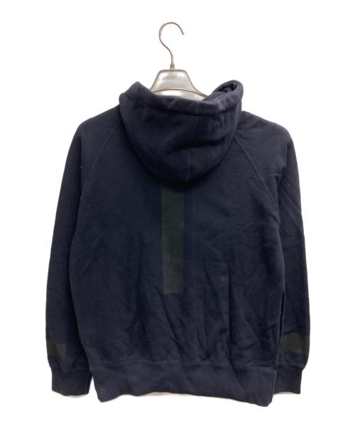 sacai（サカイ）sacai (サカイ) W ZIP PARKA（ダブル　ジップ　パーカー） ネイビー サイズ:２の古着・服飾アイテム