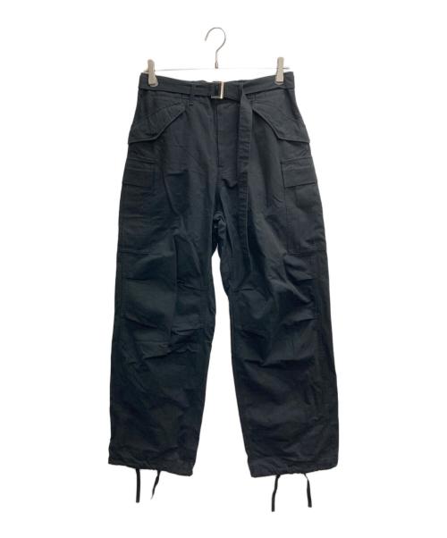 sacai（サカイ）sacai (サカイ) Rip Stop Pants ブラック サイズ:1の古着・服飾アイテム