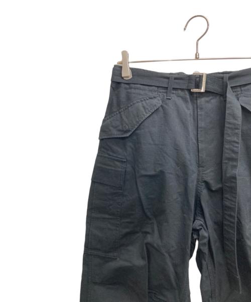 sacai（サカイ）sacai (サカイ) Rip Stop Pants ブラック サイズ:1の古着・服飾アイテム