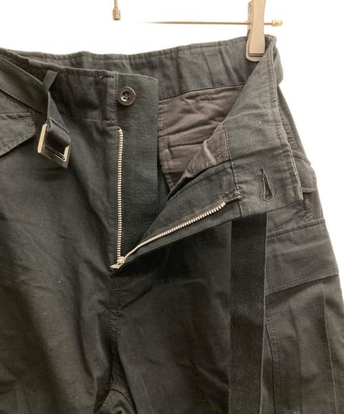sacai（サカイ）sacai (サカイ) Rip Stop Pants ブラック サイズ:1の古着・服飾アイテム