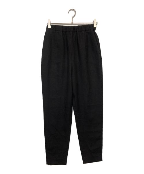 ENFOLD（エンフォルド）ENFOLD (エンフォルド) RELAX TROUSERS ブラック サイズ:38の古着・服飾アイテム