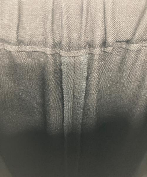 ENFOLD（エンフォルド）ENFOLD (エンフォルド) RELAX TROUSERS ブラック サイズ:38の古着・服飾アイテム