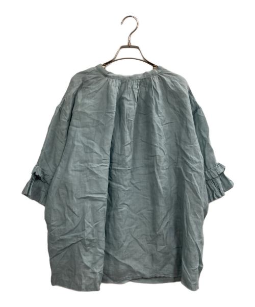 nest Robe（ネストローブ）nest Robe (ネストローブ) 天然染めジェリーフィッシュプルオーバー ブルー サイズ:Fの古着・服飾アイテム