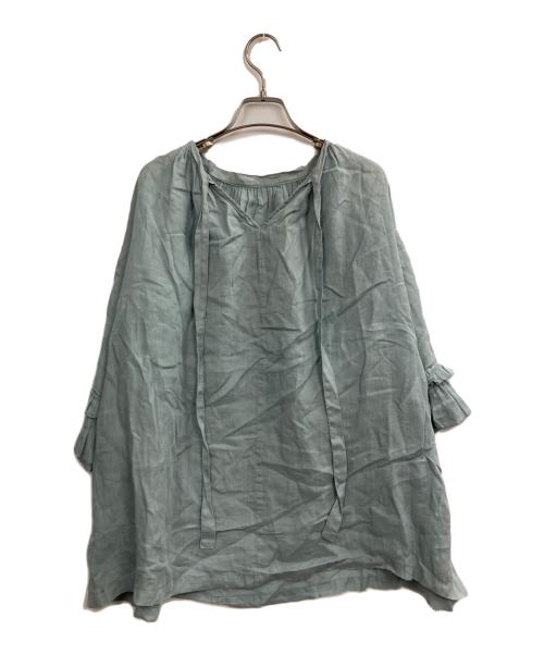 nest Robe（ネストローブ）nest Robe (ネストローブ) 天然染めジェリーフィッシュプルオーバー ブルー サイズ:Fの古着・服飾アイテム