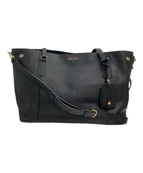 BALLY（バリー）BALLY (バリー) セラフィン 2WAYバッグ ブラックの古着・服飾アイテム