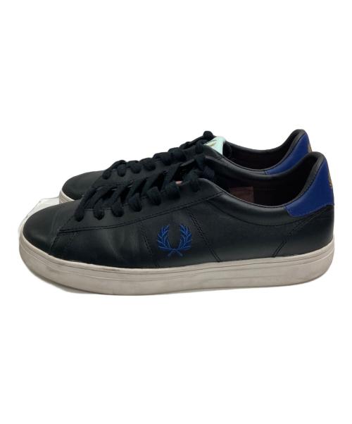 FRED PERRY（フレッドペリー）FRED PERRY (フレッドペリー) レザースニーカー ネイビー サイズ:43の古着・服飾アイテム