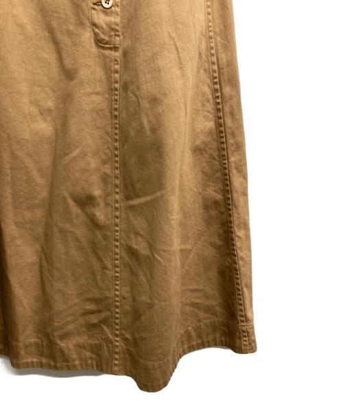 45R（フォーティファイブ・アール）45R (フォーティファイブ・アール) モンプチチノのフレアスカート ブラウン サイズ:不明（実寸サイズをご確認ください）の古着・服飾アイテム