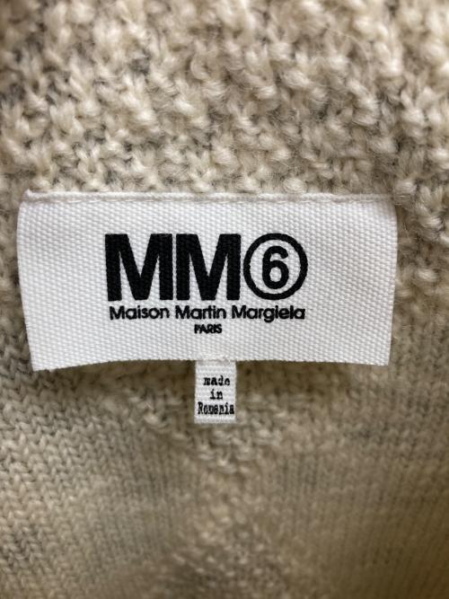 MM6 Maison Margiela（エムエムシックスメゾンマルジェラ）MM6 Maison Margiela (エムエムシックスメゾンマルジェラ) ケーブルニットセーター ベージュ サイズ:Mの古着・服飾アイテム
