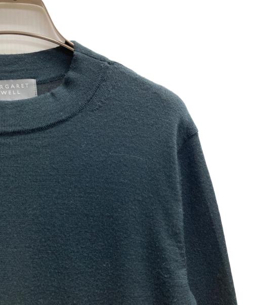 MARGARET HOWELL（マーガレットハウエル）MARGARET HOWELL (マーガレットハウエル) ウォッシャブルウールハイネックニット オリーブ サイズ:2の古着・服飾アイテム