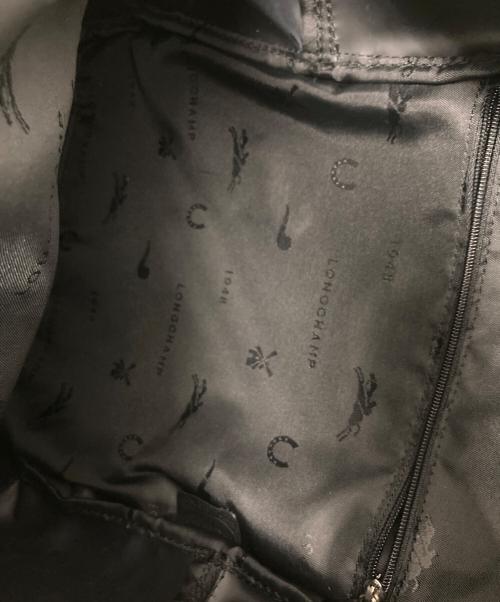 LONGCHAMP（ロンシャン）LONGCHAMP (ロンシャン) リュック ブラックの古着・服飾アイテム
