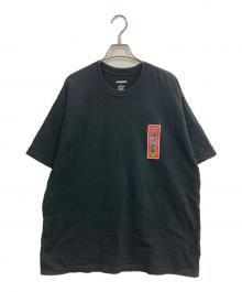 NEIGHBORHOOD（ネイバーフッド）の古着「ロゴプリントTシャツ」｜ブラック