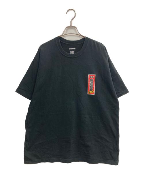 NEIGHBORHOOD（ネイバーフッド）NEIGHBORHOOD (ネイバーフッド) ロゴプリントTシャツ ブラック サイズ:Lの古着・服飾アイテム