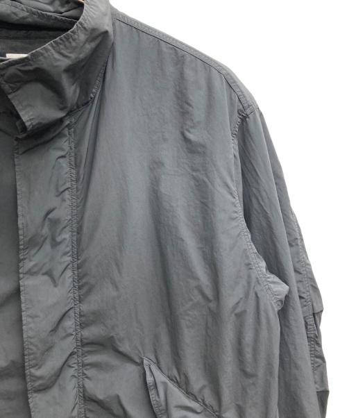 ATON（エイトン）ATON (エイトン) AIR VENTILE SHORT MODS COAT（エア　ベンタイル　ショート　モッズコート） チャコールグレー サイズ:2の古着・服飾アイテム