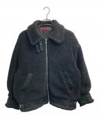 RNAアールエヌエー）の古着「ボアジャケット」｜ブラック