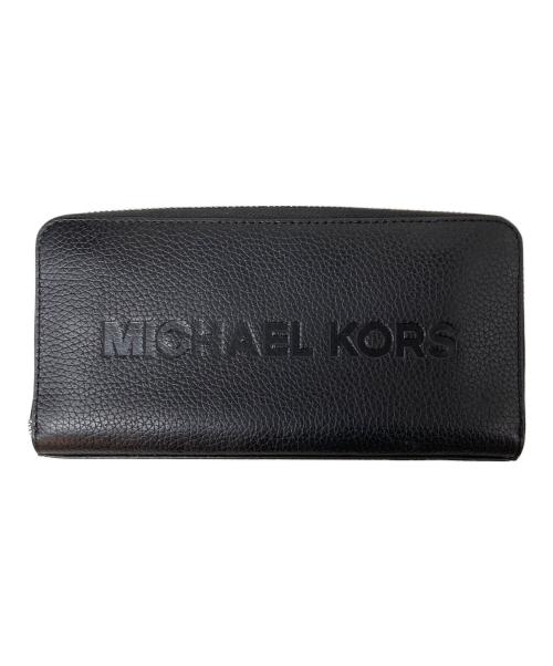 MICHAEL KORS（マイケル・コース）MICHAEL KORS (マイケル・コース) 長財布 ブラックの古着・服飾アイテム