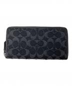 COACHコーチ）の古着「長財布」｜ブラック