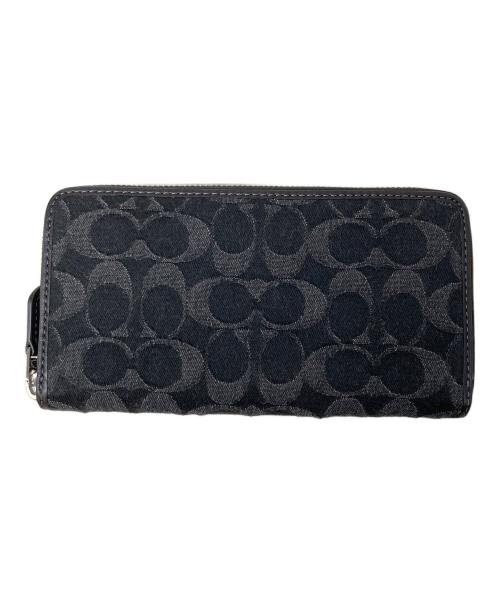 COACH（コーチ）COACH (コーチ) 長財布 ブラックの古着・服飾アイテム