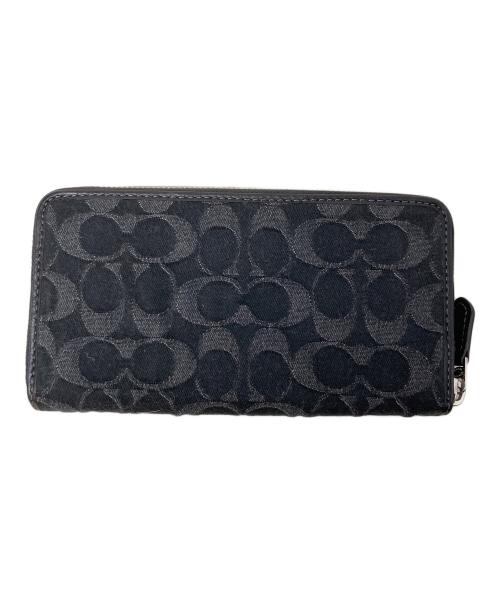 COACH（コーチ）COACH (コーチ) 長財布 ブラックの古着・服飾アイテム
