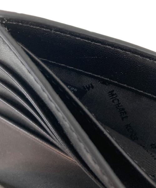 MICHAEL KORS（マイケル・コース）MICHAEL KORS (マイケル・コース) 2つ折り財布 ブラックの古着・服飾アイテム