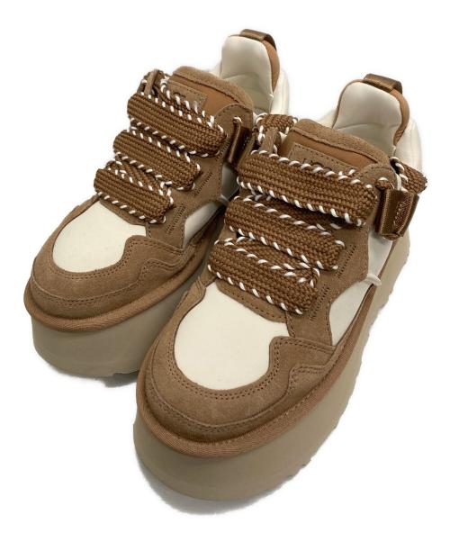 UGG（アグ）UGG (アグ) ローカットスニーカー ベージュ サイズ:24の古着・服飾アイテム