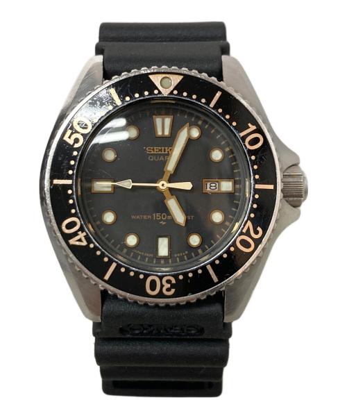 SEIKO（セイコー）SEIKO (セイコー) ダイバーズウォッチ ブラックの古着・服飾アイテム