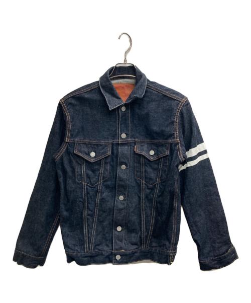MOMOTARO JEANS（桃太郎ジーンズ）MOMOTARO JEANS (桃太郎ジーンズ) 出陣3rdダブルポケットジャケット インディゴ サイズ:38の古着・服飾アイテム